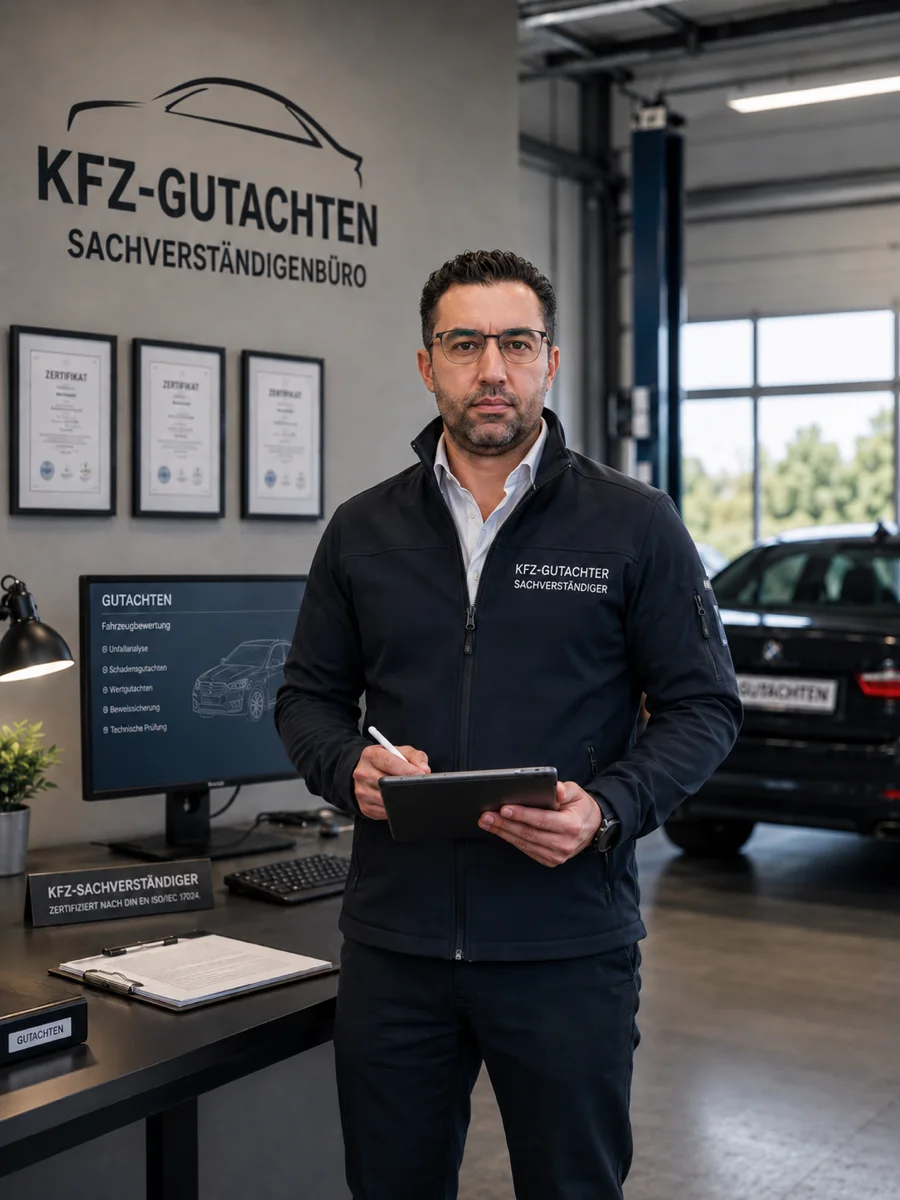 Younes Bahri, Ingenieur und Kfz-Sachverständiger